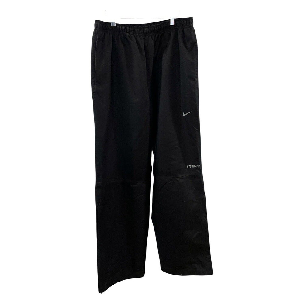 Nike Golf Storm-Fit 10 Black Rain Pants Mens XL Waterproof Windproof